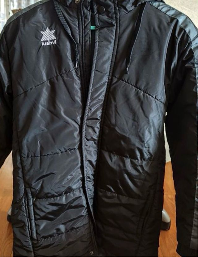 Cappotto Luanvi CD Móstoles URJC Nero 3XS