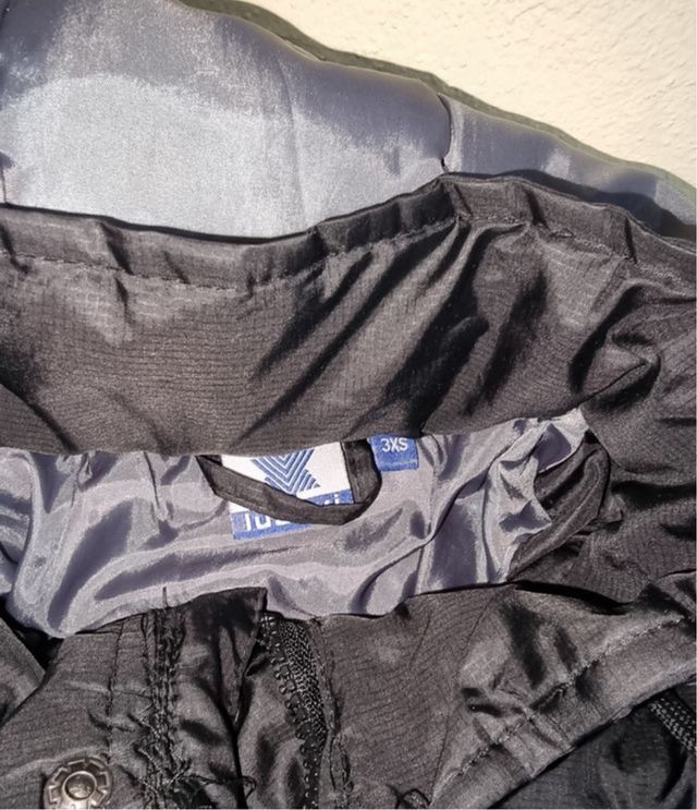 Cappotto Luanvi CD Móstoles URJC Nero 3XS