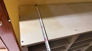 Cajonera clasificadora de madera y plástico