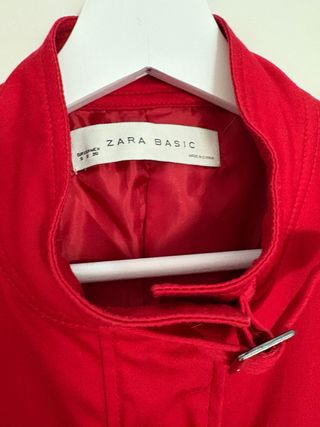 Chaqueta Zara Roja Talla S