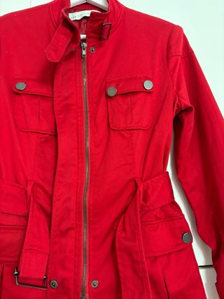 Chaqueta Zara Roja Talla S