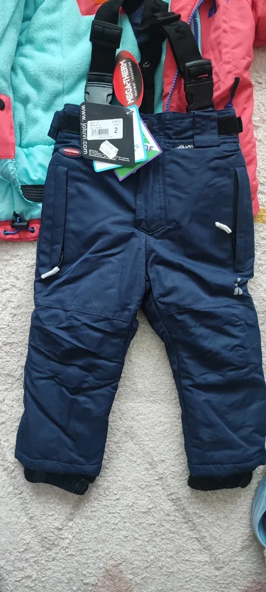 2 Conjuntos Nieve: 3 Pantalones y 2 Anorak Infanti