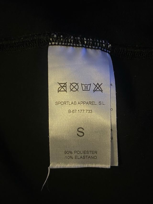 Culotte Sural Mujer Talla S Negro Coral