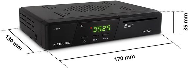 Ricevitore Satellite Metronic 441639 TNT SAT