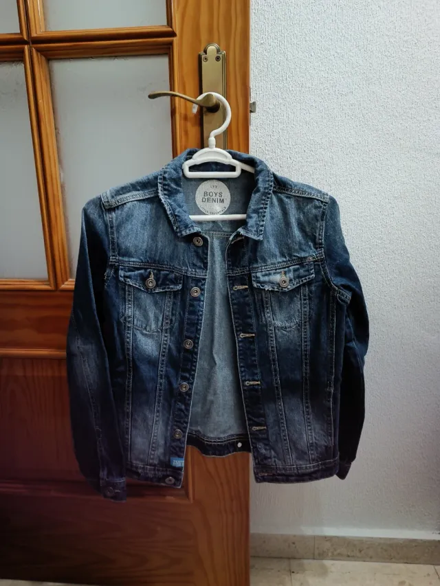 Chaqueta vaquera niño 11-12 años lefties