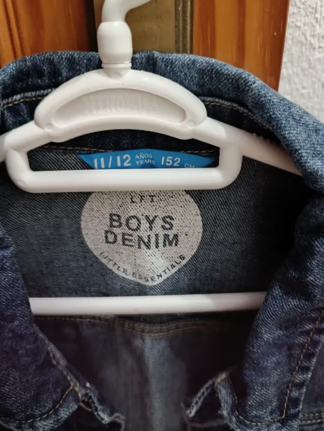 Chaqueta vaquera niño 11-12 años lefties