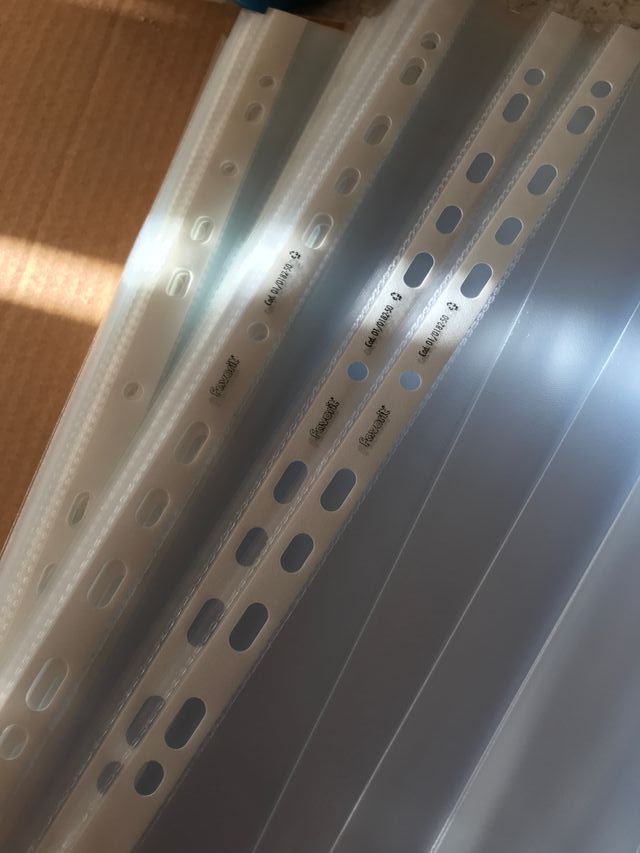 Buste portadocumenti in plastica con anelli