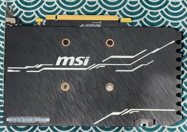 MSI GeForce GTX 1660 Ti VENTUS XS 6G OC