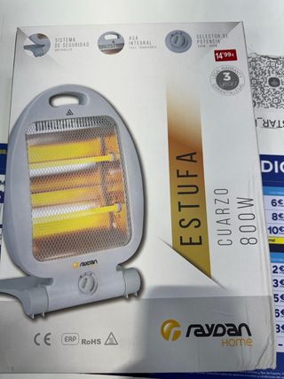 Estufa de cuarzo Raydan Home 800W