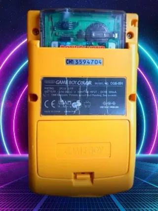 Nintendo Game Boy Color Amarillo + juegos+ luiji
