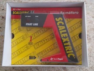 Semáforo Scalextric TecniToys con cuentavueltas