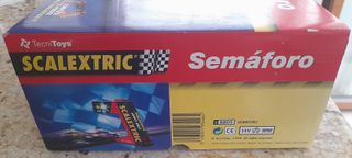 Semáforo Scalextric TecniToys con cuentavueltas