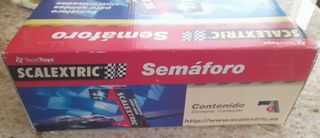Semáforo Scalextric TecniToys con cuentavueltas