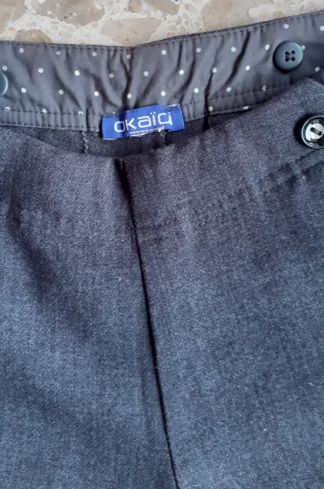 Shorts grises chica Talla S