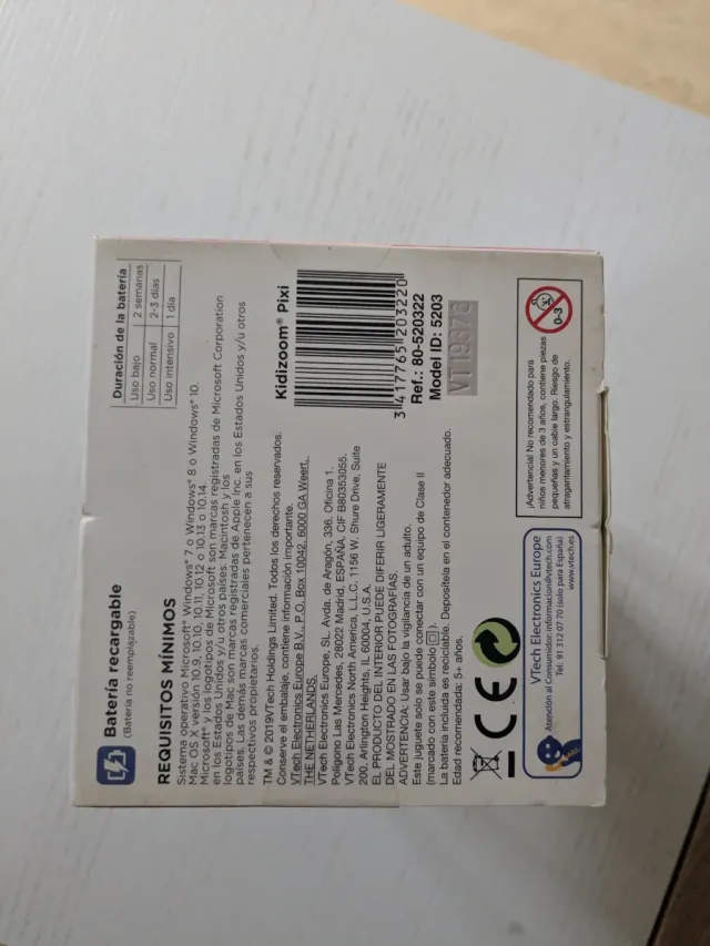 Cámara selfies y música Vtech Kidizoom Pixi