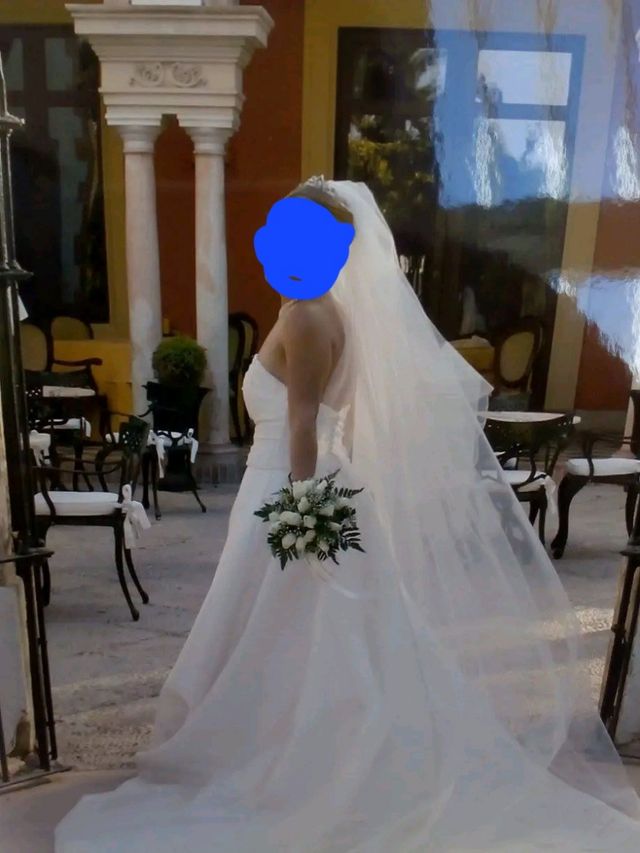 Vestido de novia talla S/M de pronovias Cadiz