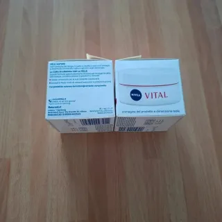 NIVEA Vital Anti-Rughe Crema Giorno 2x50ml