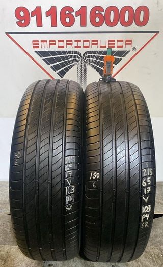 215 65 17 V MICHELIN RUEDA AL 90% VIDA UTIL