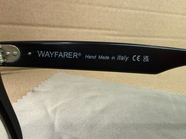 Occhiali Ray-Ban Wayfarer Neri lente transition