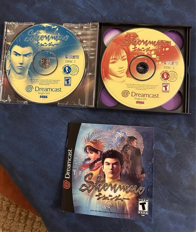 Shenmue Dreamcast USA completo da collezione