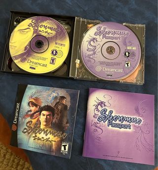 Shenmue Dreamcast USA completo da collezione