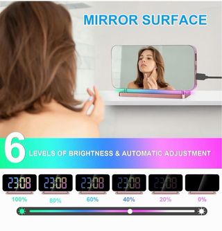 Reloj Despertador LED Sukeen 7.4