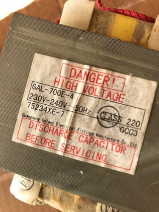 2 Trasformatori per microonde Galanz