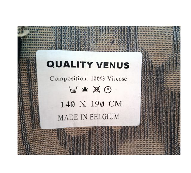 Alfombra estilo patchwork animal print