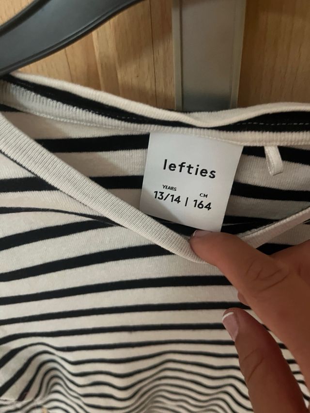 Camiseta rayas Lefties 13-14 años