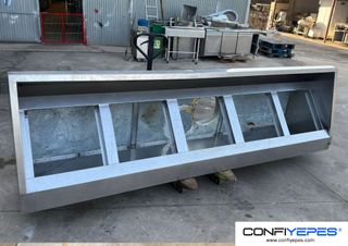 Campana industrial acero inoxidable