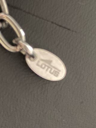 Pulsera Lotus Acero Cadena Rectangular