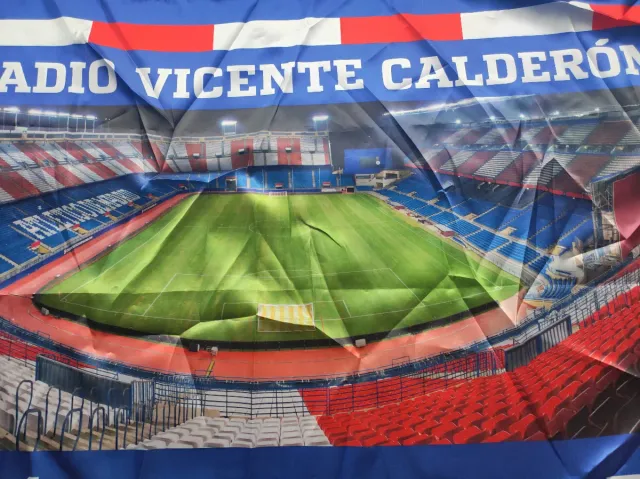 Bandera Atlético de Madrid Vicente Calderón
