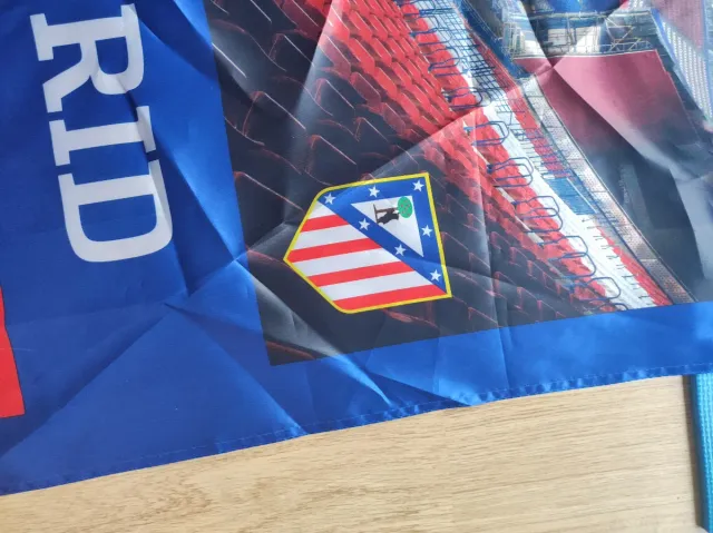Bandera Atlético de Madrid Vicente Calderón