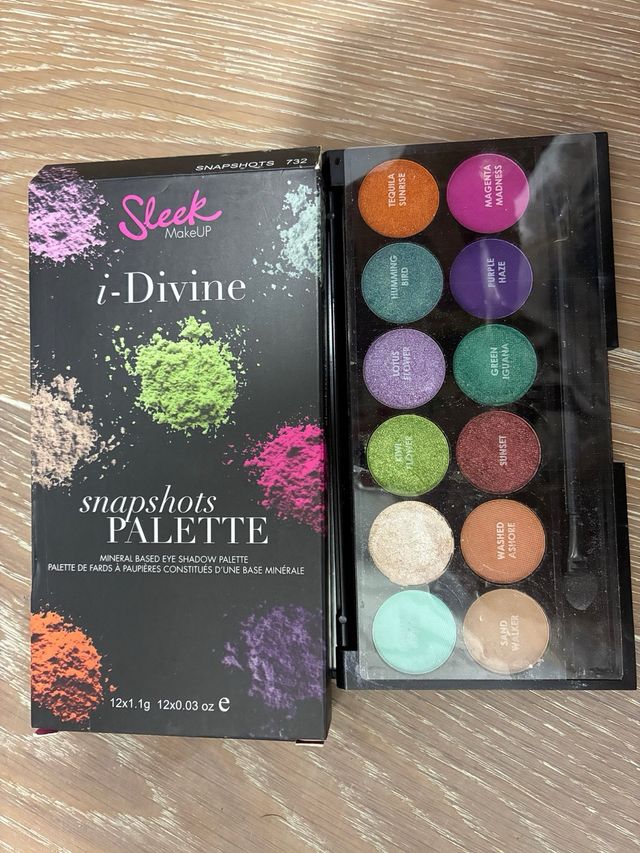 Paletas de sombras Sleek i-Divine (3 unidades)