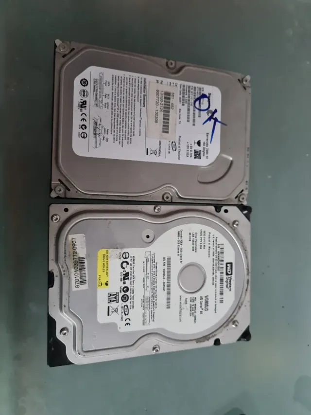 2 discos duros SATA 3.5 Western Digital