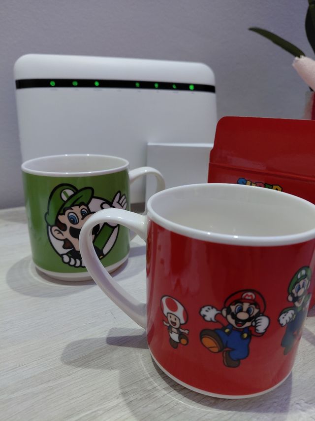 Tazze Super Mario Carrefour 2 pezzi