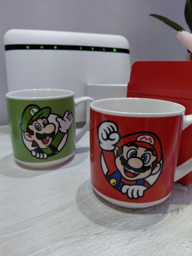 Tazze Super Mario Carrefour 2 pezzi