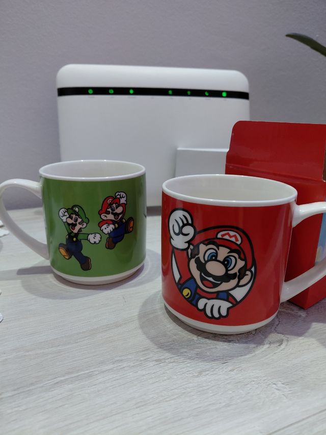 Tazze Super Mario Carrefour 2 pezzi