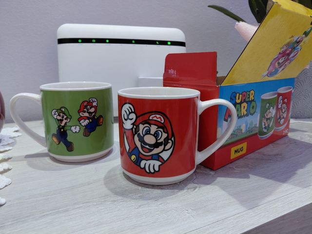 Tazze Super Mario Carrefour 2 pezzi