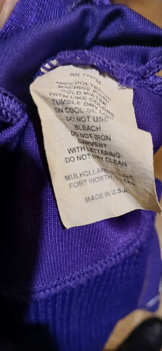 Camiseta Fútbol Americano TCU #5 Morada