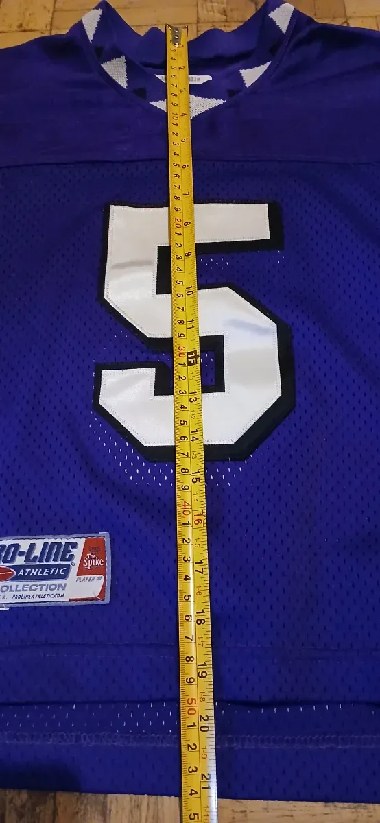 Camiseta Fútbol Americano TCU #5 Morada