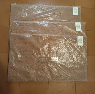 Zoccoli in fibra di cocco naturale (3 unità)