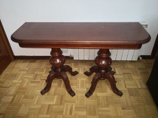 Mesa comedor extensible madera