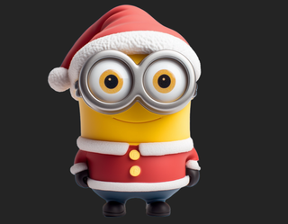 Figura Minion Navideño