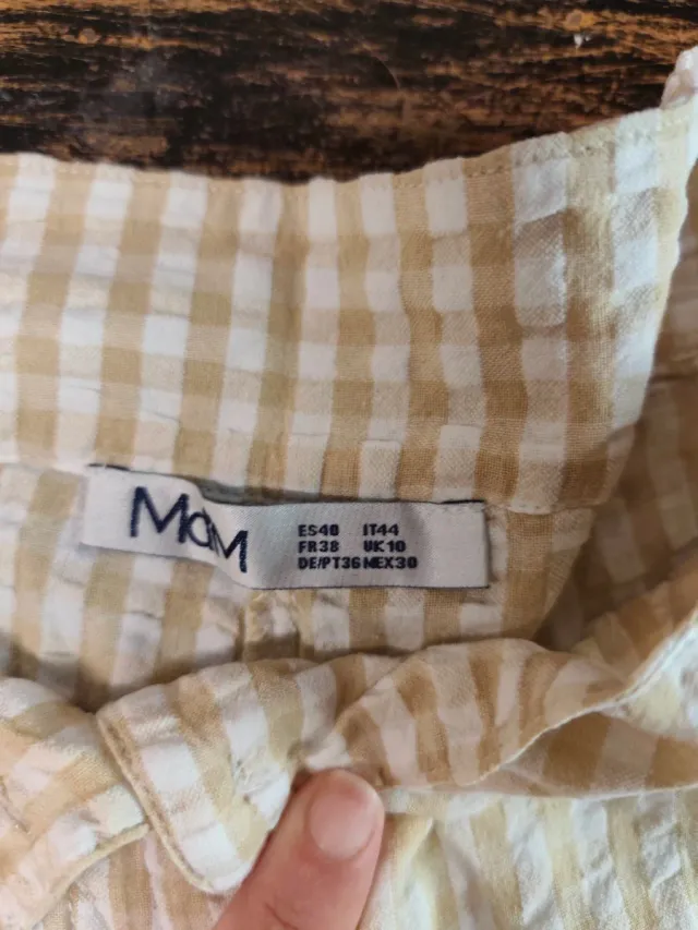 Pantalón Corto MD'M Vichy Talla 40