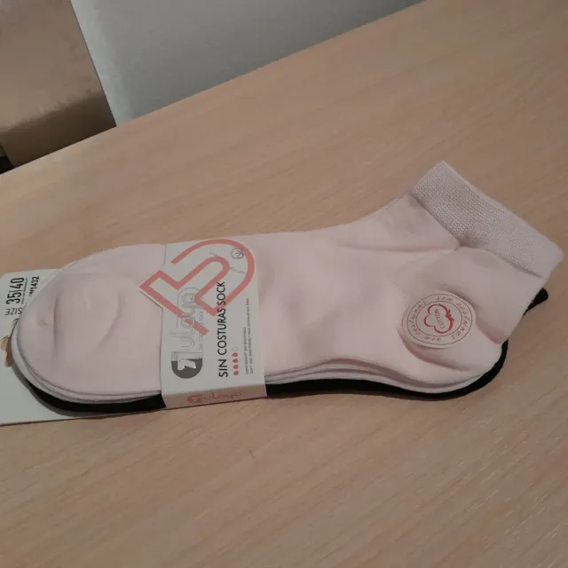 3 Pares Calcetines Tobilleros Mujer