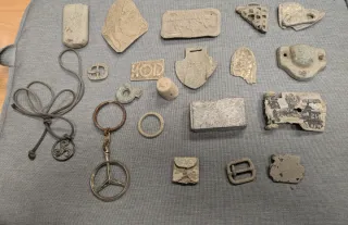 Lotto di oggetti antichi