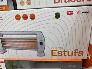 Estufa de cuarzo Raypan 1200W