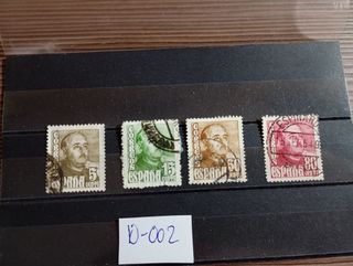 Sellos España 1948 General Franco Serie Completa