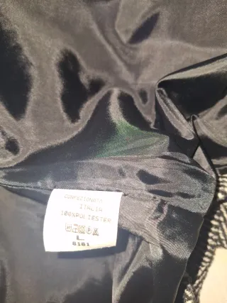 Chaquetón jaspeado gris y blanco